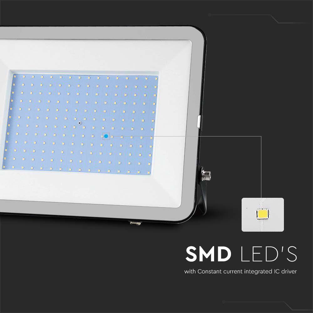 200W Naświetlacz LED SMD, Chip SAMSUNG, Barwa:4000K, Obudowa: Czarna, VTAC, SKU 10027