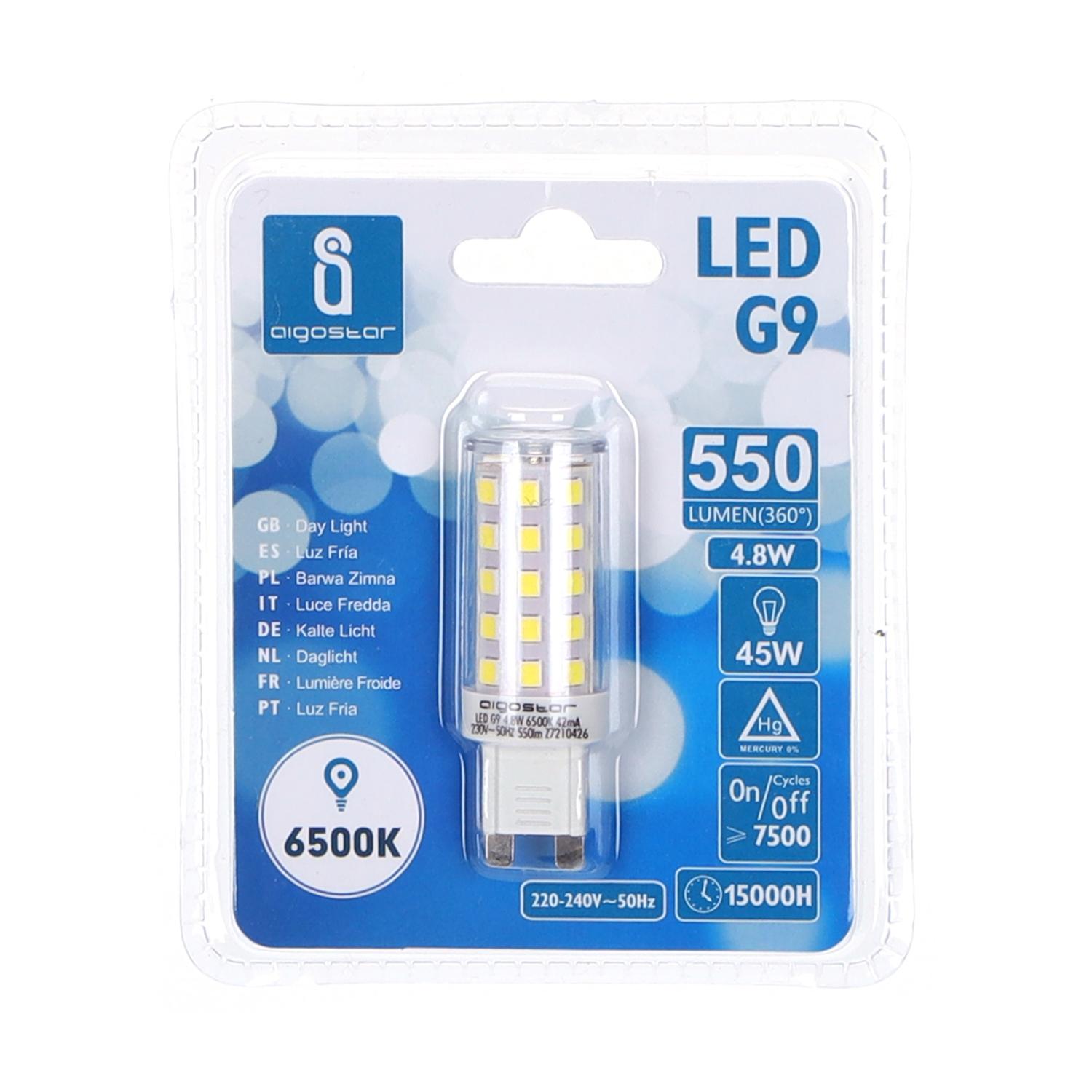 LED G9 4.8W Day light