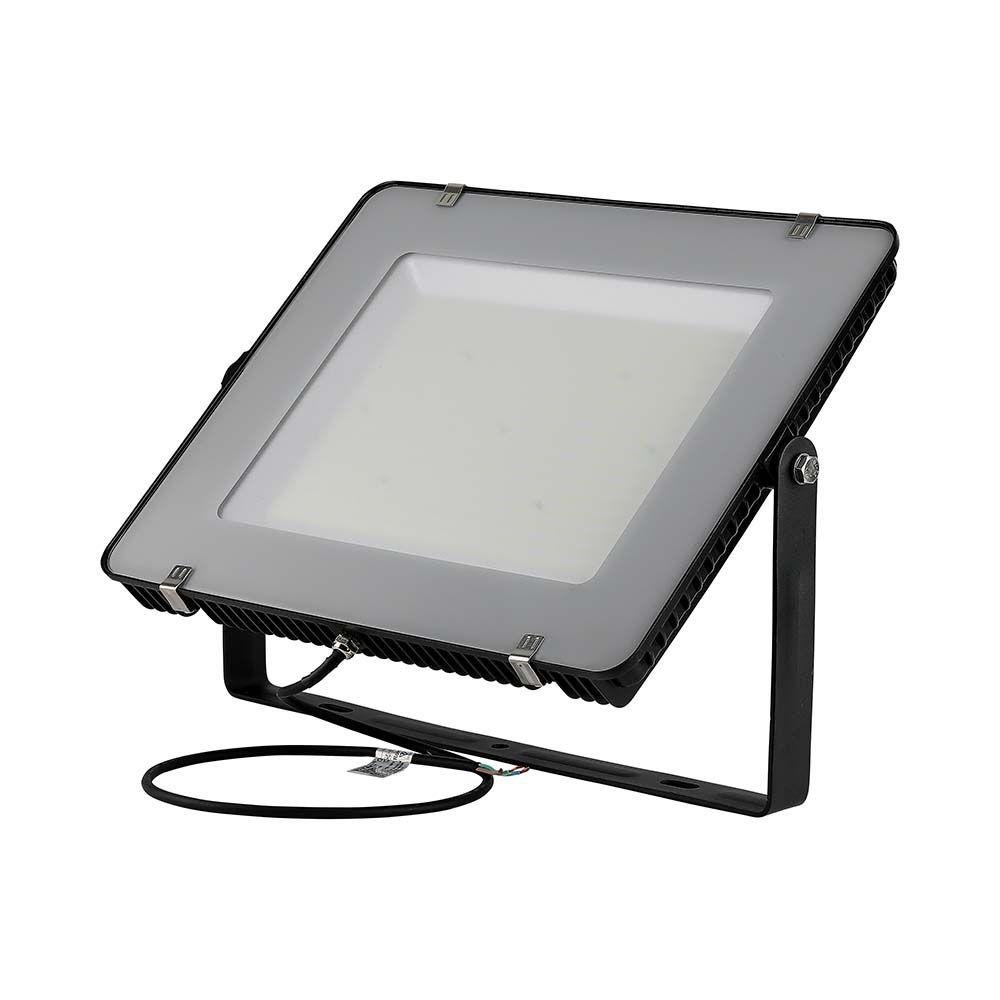 VT-306 300W SMD FLOODLIGHT SAMSUNG CHIP 6500K BLACK BODY GREY GLASS