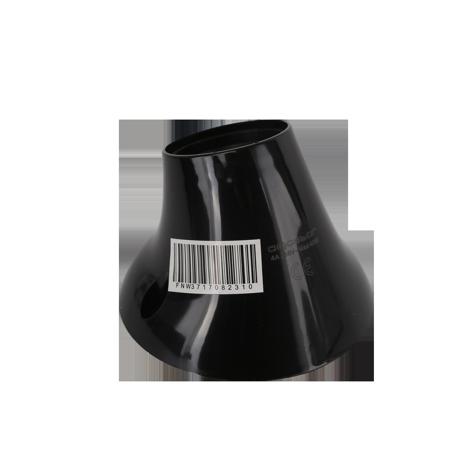 E27 Plastic Lamp Holder Black