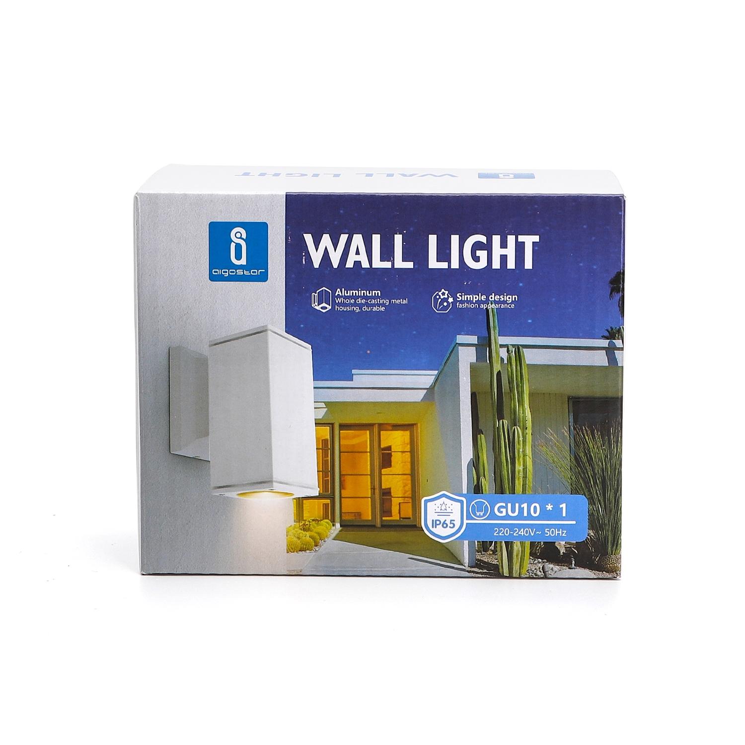 One-way Wall Light White (Without Light Source) GU10