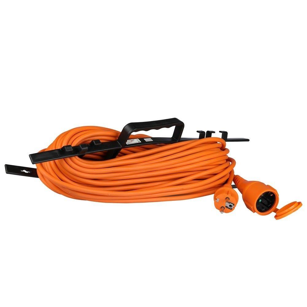 Garden extension cable 1 GN. 16A, 3x1.5 X 30M, Orange, VTAC, SKU 8815