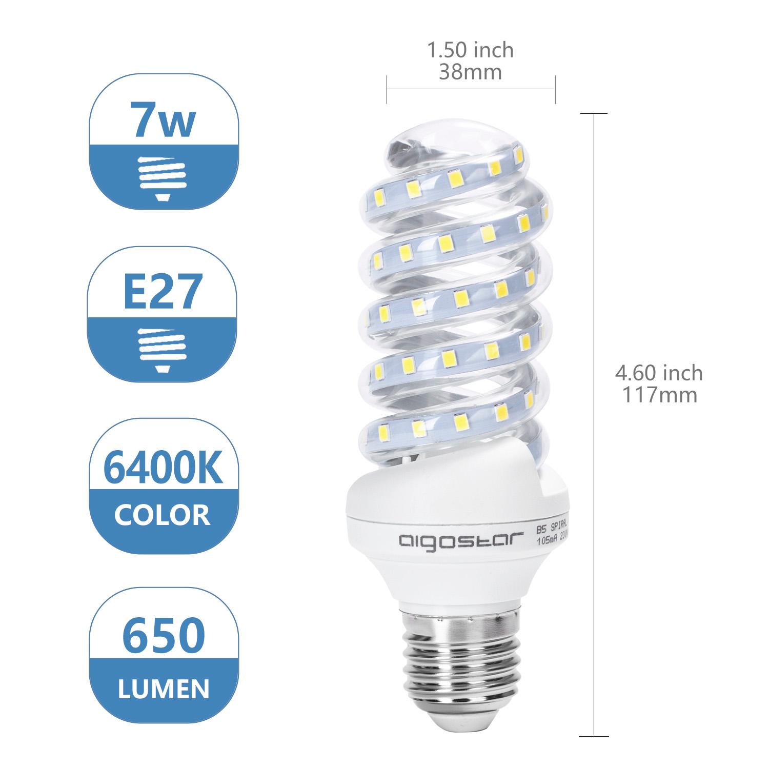 lampa spiralna LED B5