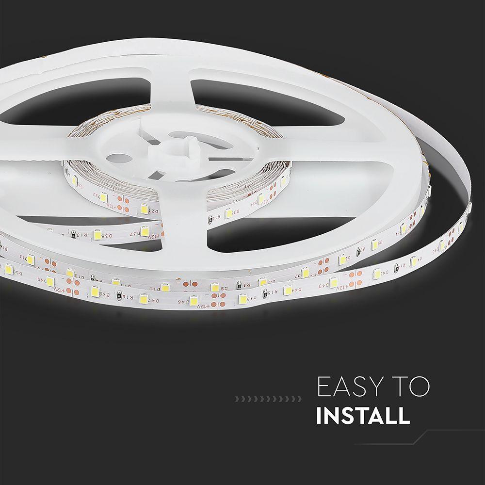 VT-3528 60 3.6W LED STRIP LIGHT YELLOW IP20(5M/ROLL)(PRICE PER M)