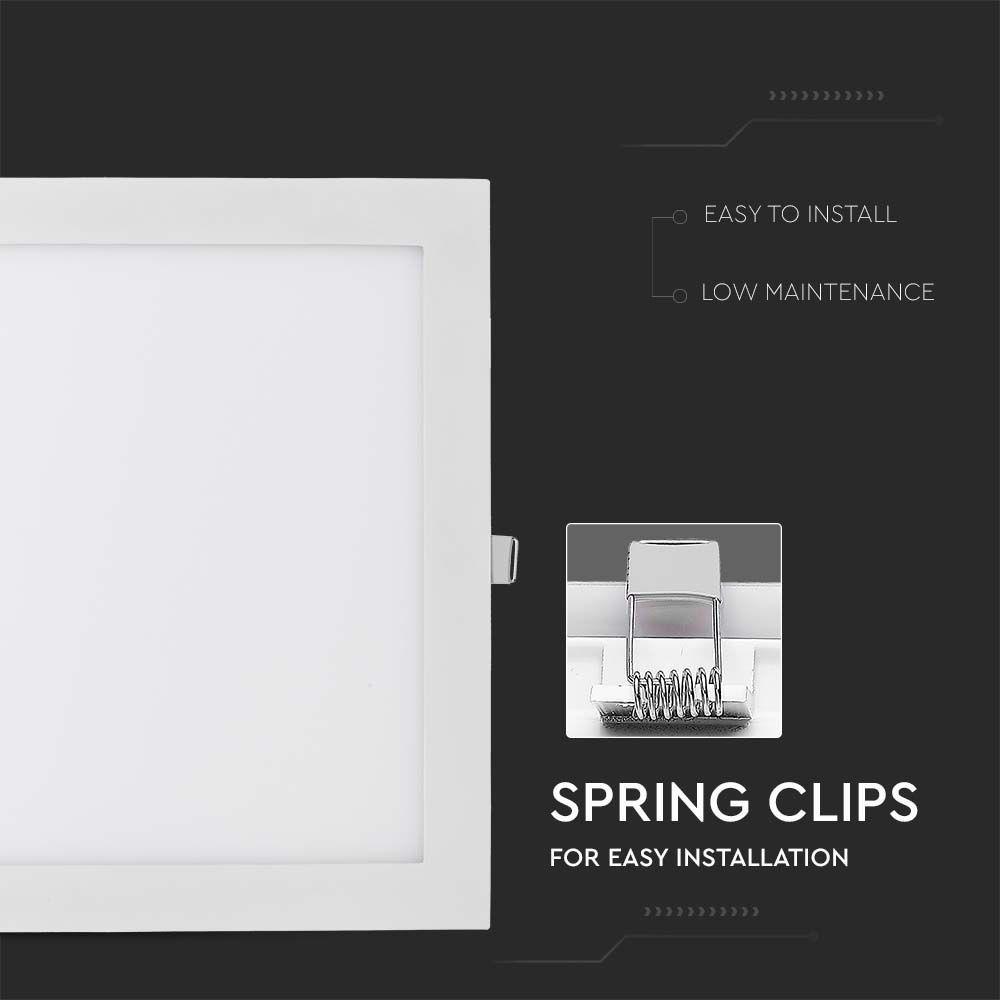 VT-3107 36W LED PANEL LIGHT 6400K SQUARE