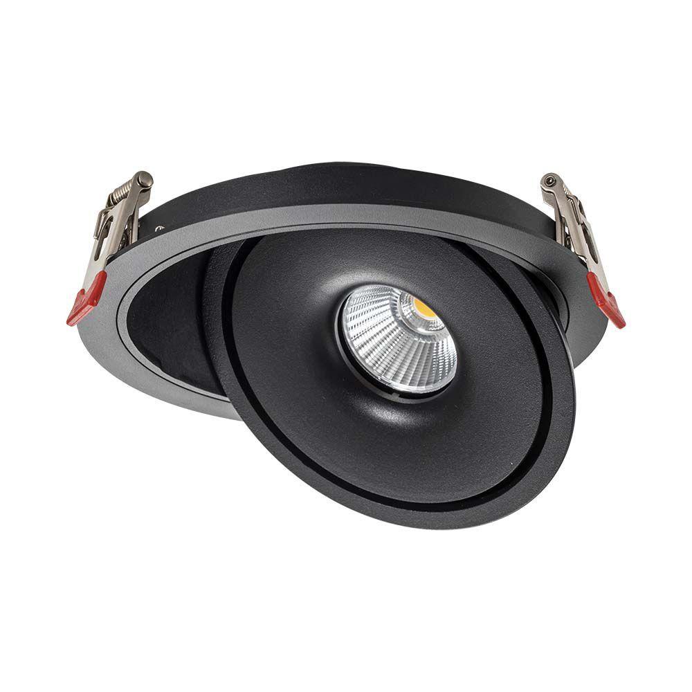 20W Oprawa COB Downlight LED, Barwa: 3w1, Obudowa: Czarna , VTAC, SKU 10580