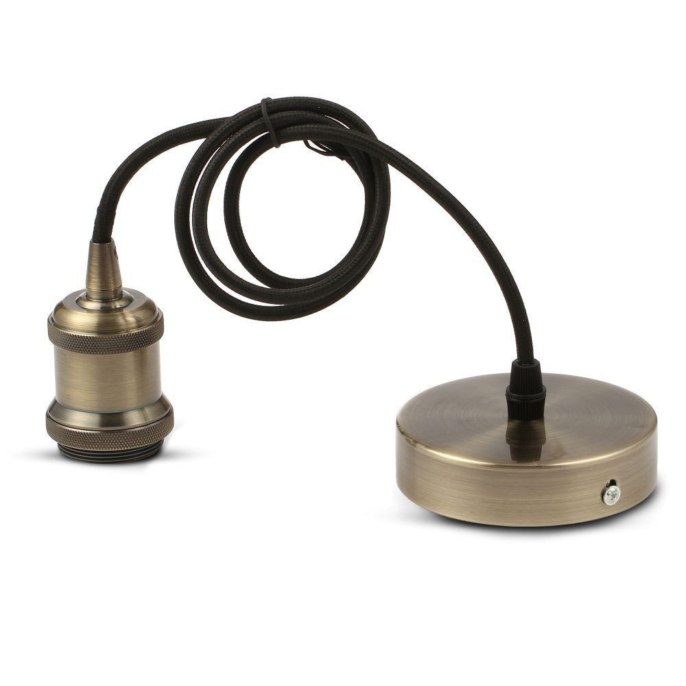 VT-7555 METAL PENDANT LIGHT-E27 HOLDER-BRONZE