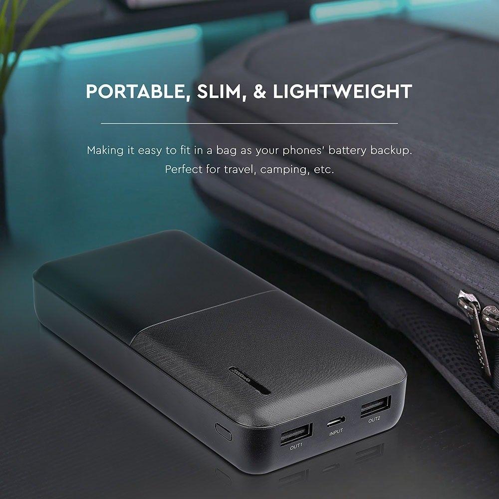 VT-3520 20000mah POWER BANK-BLACK