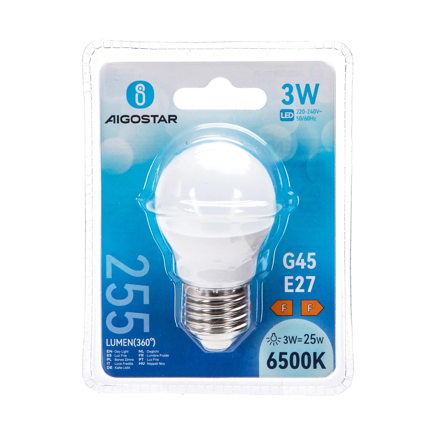 LED G45 E27 3W