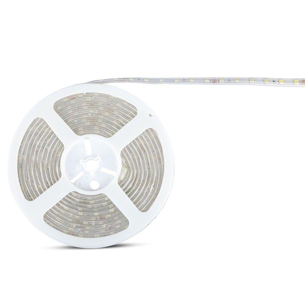 VT-5050-60 9W/M LED STRIPLIGHT 3000K IP65,24V (5M/ROLL)(PRICE PER M)