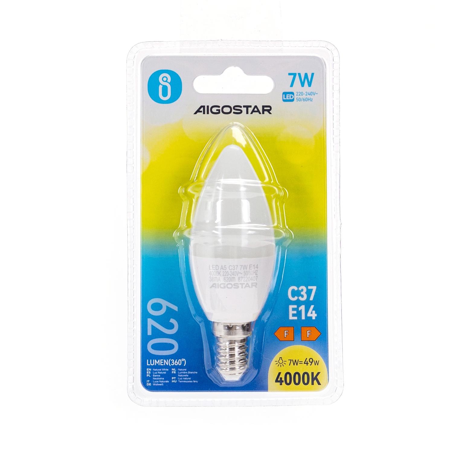 LED E14 7W C37