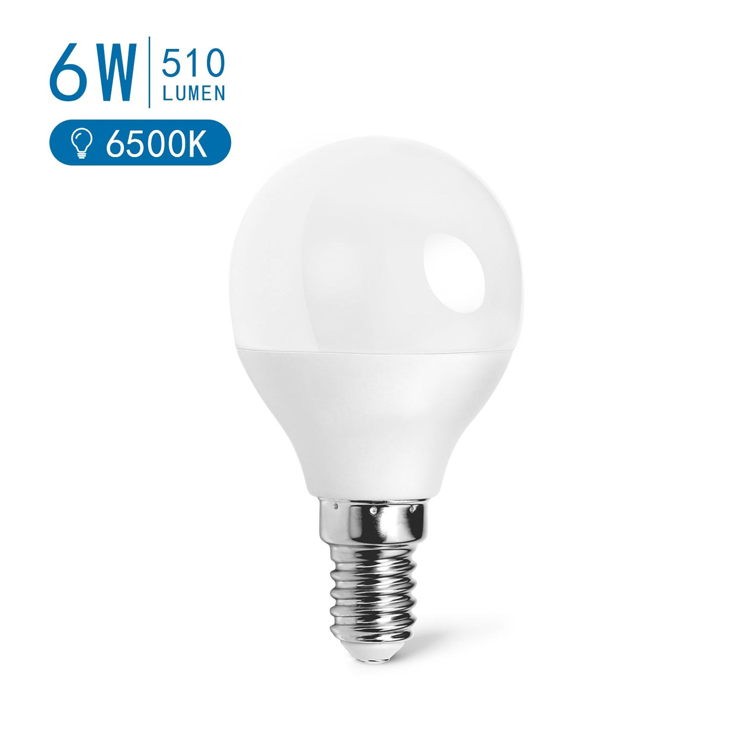 LED G45 E14 6W