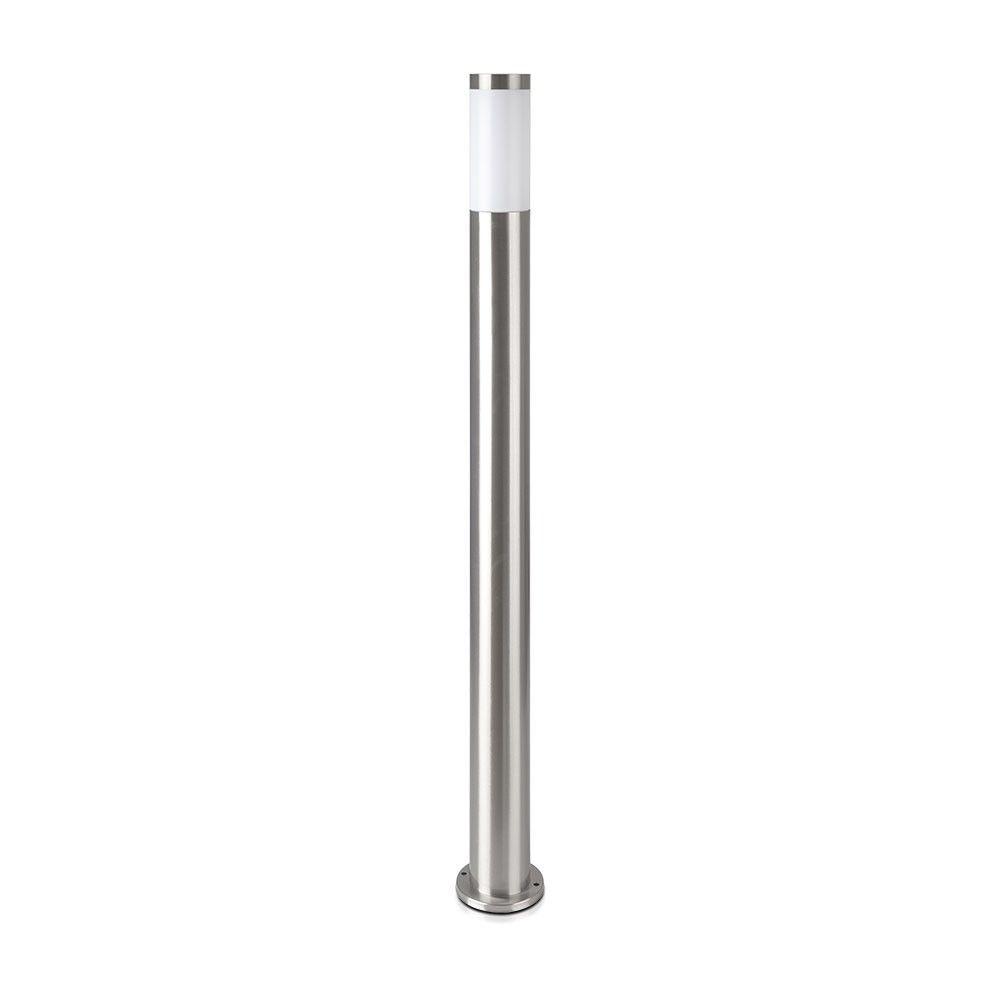 VT-838 BOLLARD LAMP-STAINLESS STEEL BODY(110CM)E27 SATIN NICKEL-IP44