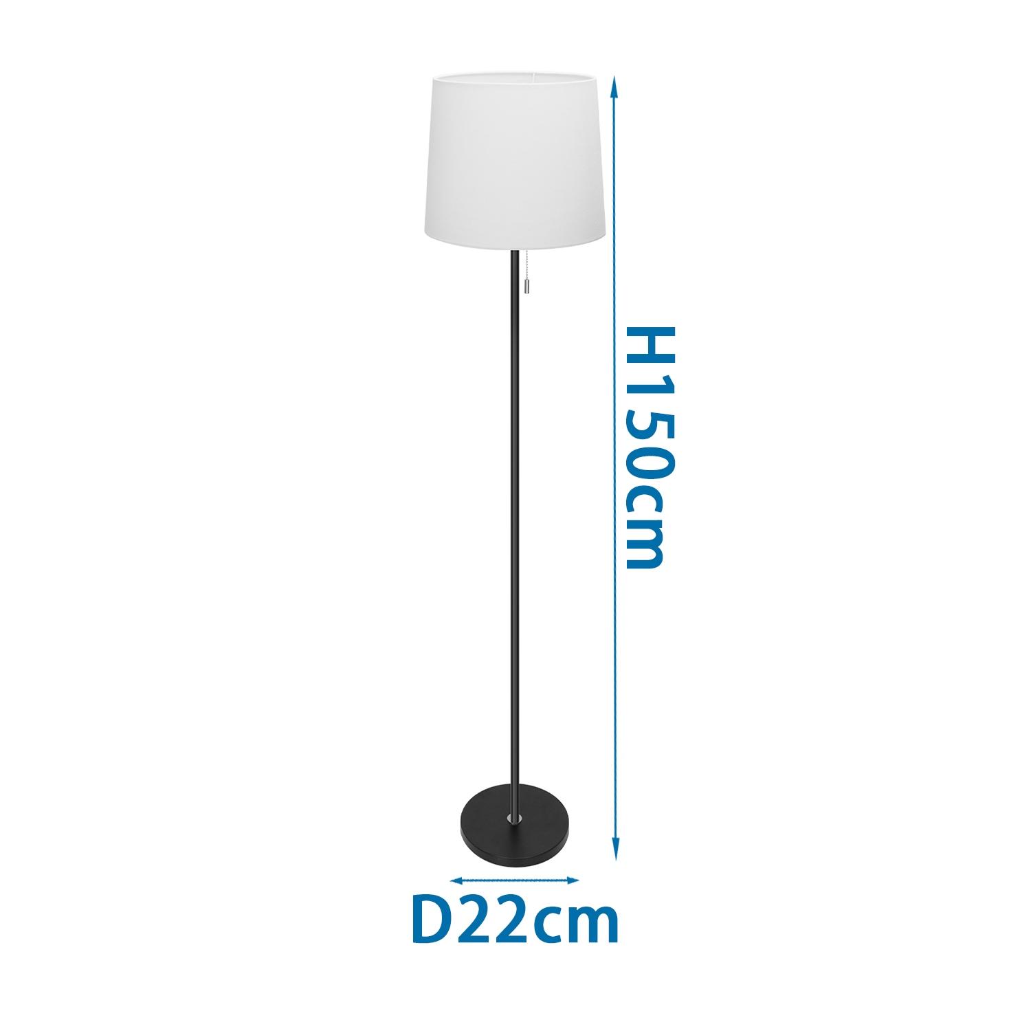 Metal Floor Lamp (Without Light Source) E27