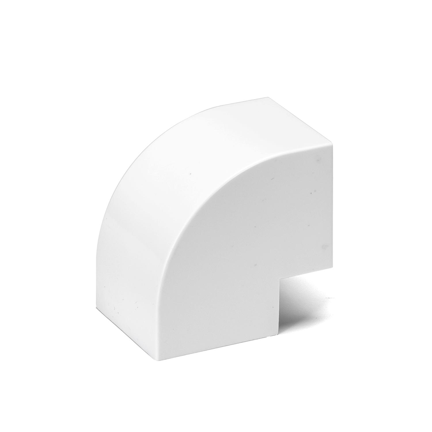 PVC Square Trunking External Bend White 40*40mm 4pcs