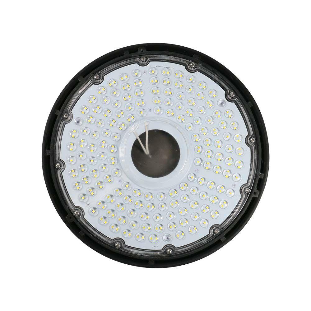 100W HIGHBAY LED, Chip Samsung, Barwa: 4000K, Wydajność: 140lm/w, 5 Lat gwarancji, Obudowa: Czarna, VTAC, SKU 2120319