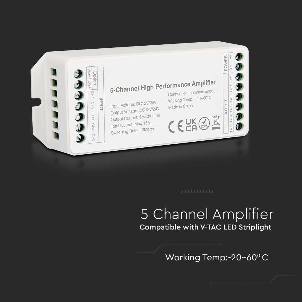 VT-2435 5 CHANNEL AMPLIFIER