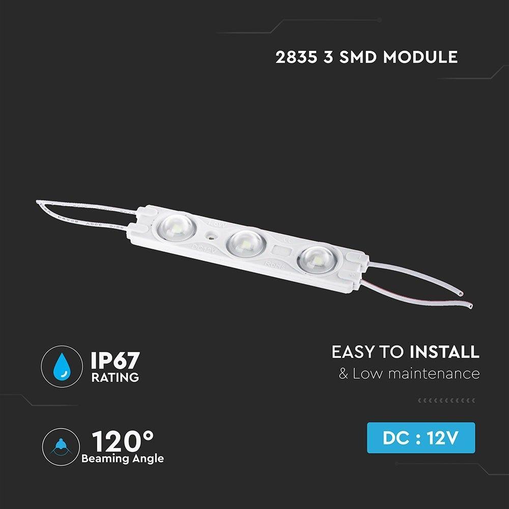 1.5W Moduł LED, Barwa: Niebieski, IP67, VTAC, SKU 5127