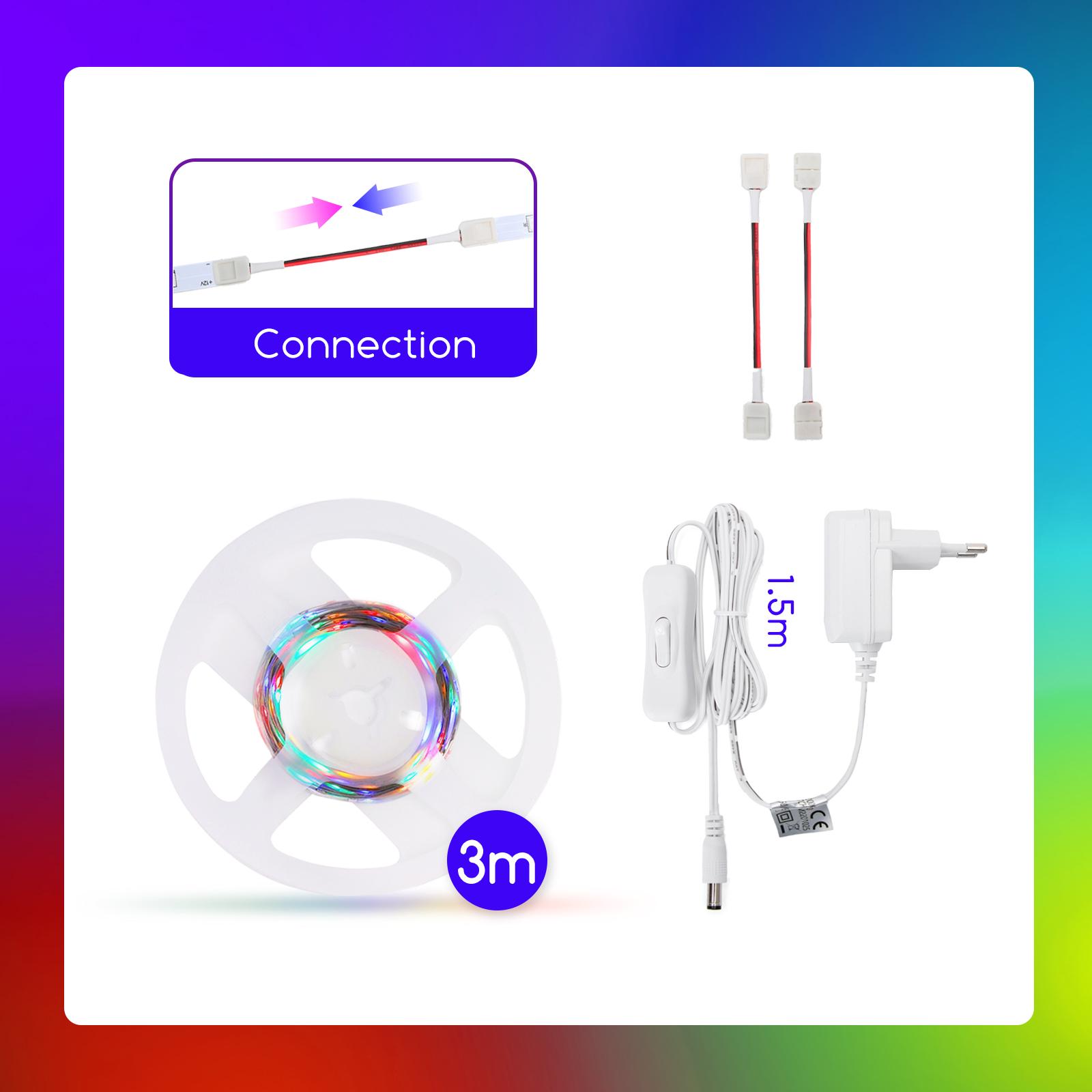 LED Low-voltage Strip Light 3m