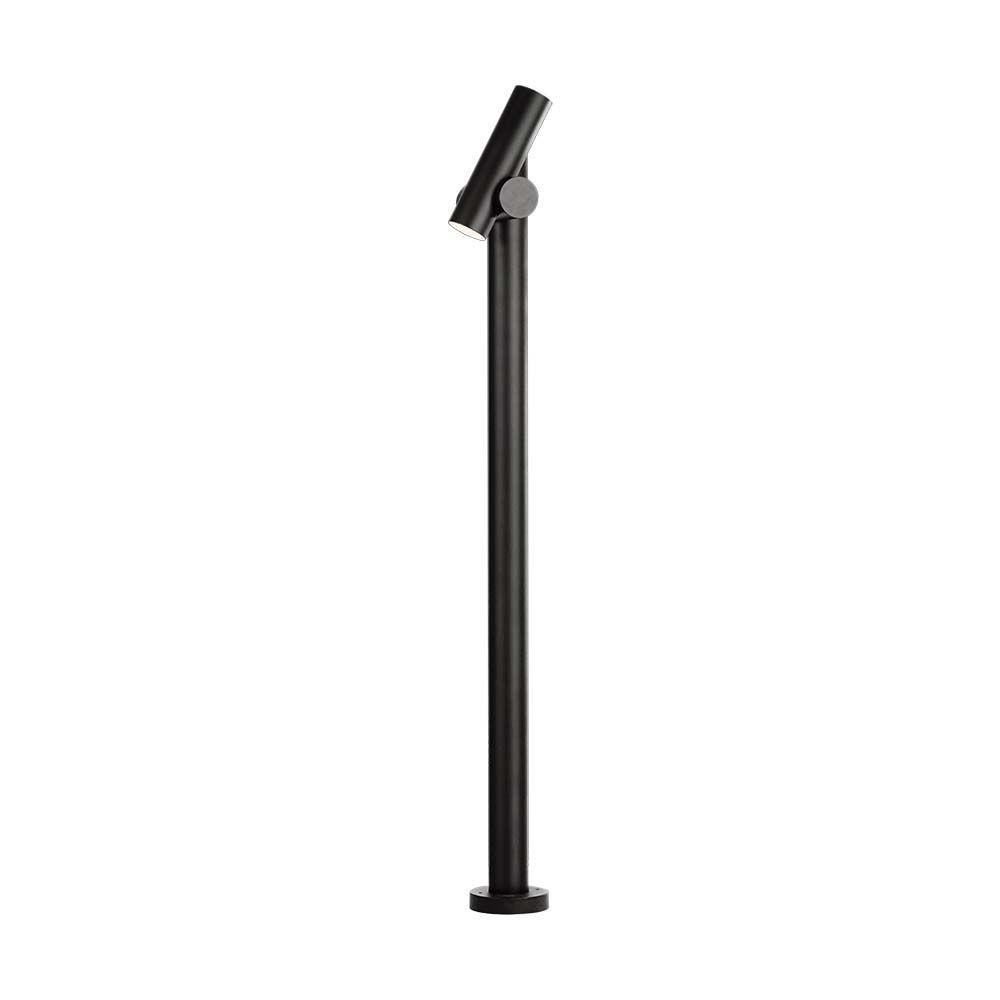 VT-1187 BOLLARD GARDEN LIGHT (129X159X1000mm) LED MODULE 600LM 3000K BLACK BODY IP44