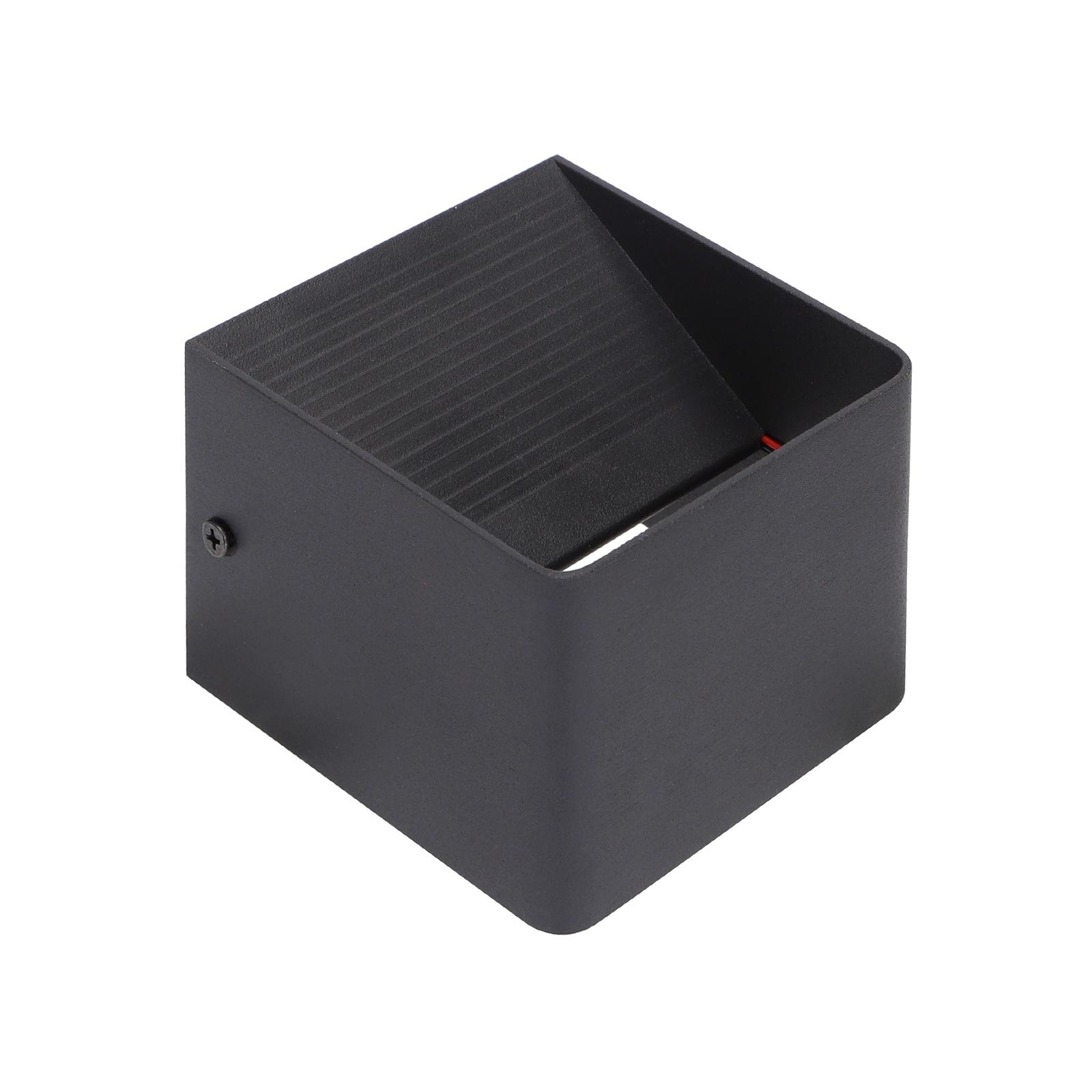 LED Metal Wall Light Black 5.5W