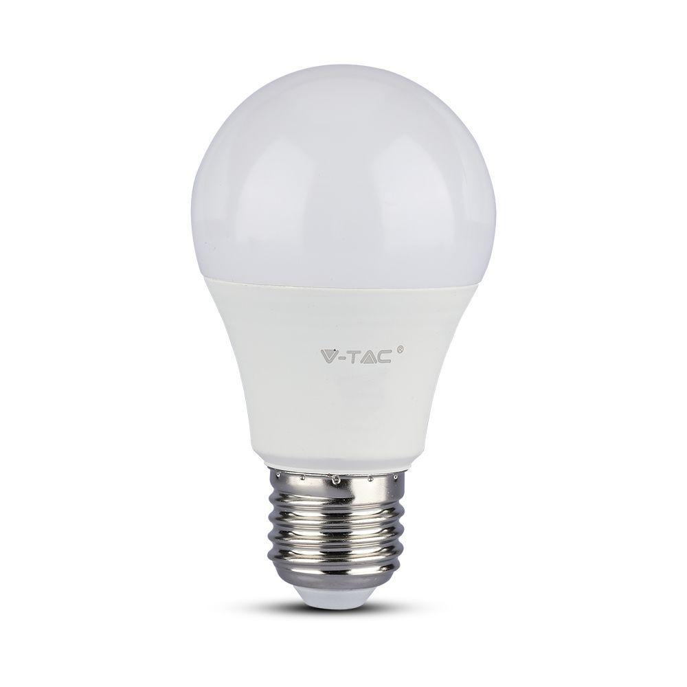 VT-262D 12W A60 LED PLASTIC BULB SAMSUNG CHIP 4000K E27 DIMMABLE