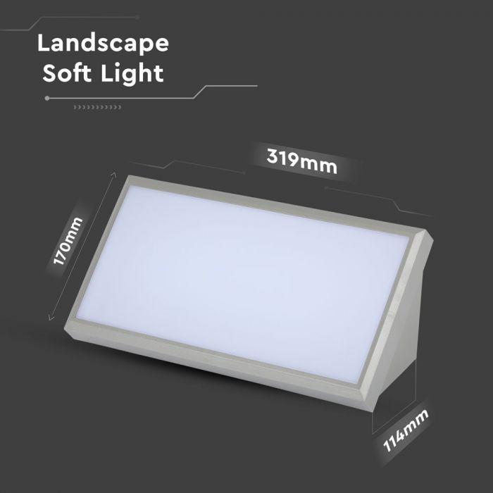 VT-8055 20W LED LANDSCAPE OUTDOOR SOFT LIGHT-LARGE 6400K GREY BODY