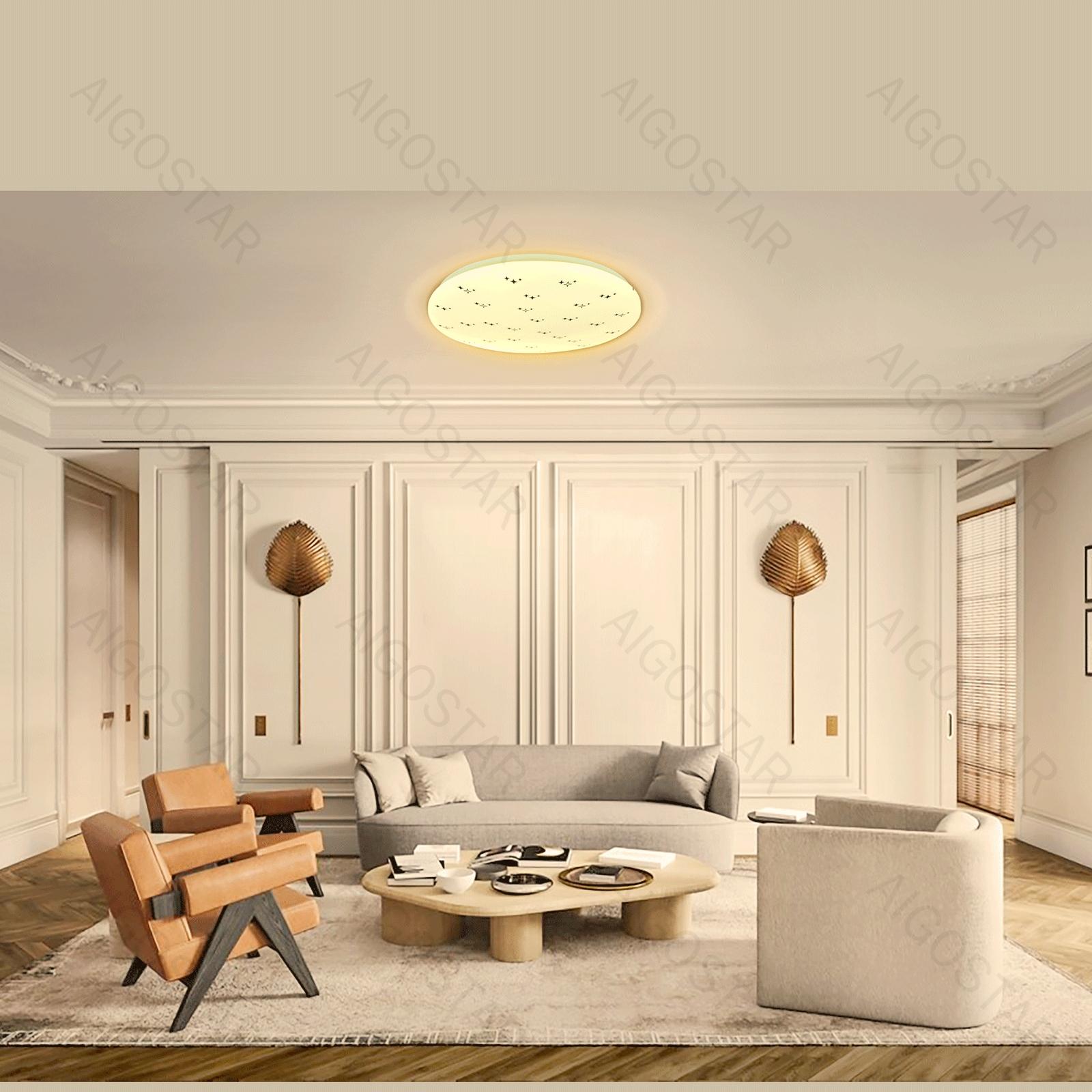 LED CEILING LIGHT 36W 3000K/STAR TWINKING