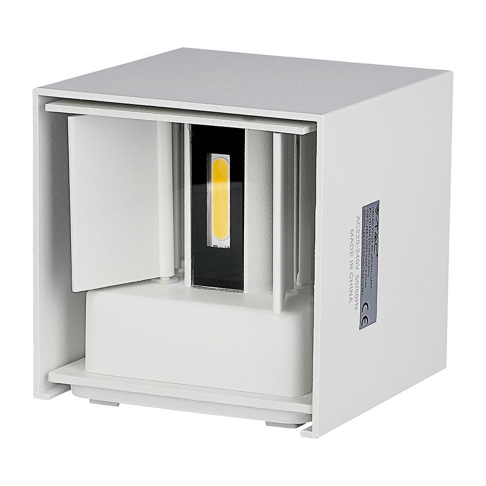 VT-759 5W WALL LAMP BRIDGELUX CHIP 3000K WHITE SQUARE