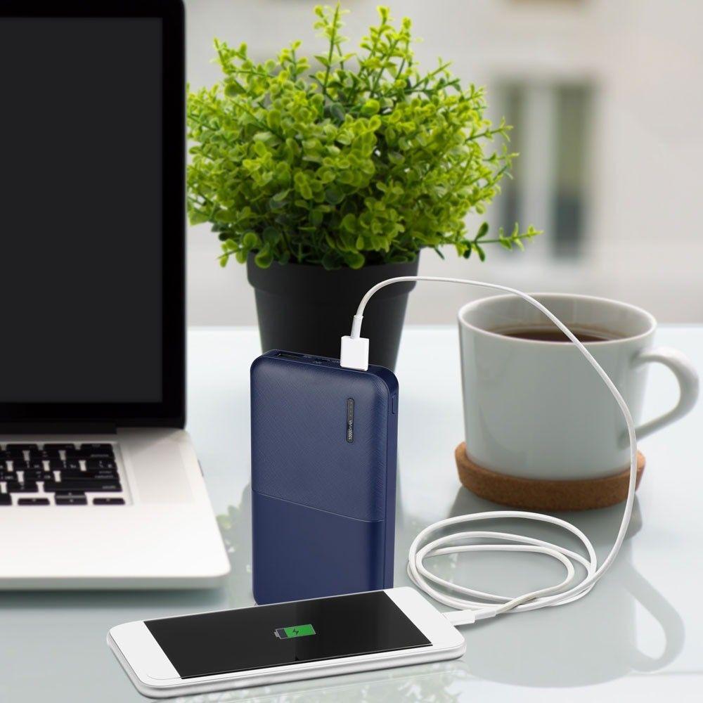 VT-3518 10000mah POWER BANK-BLUE