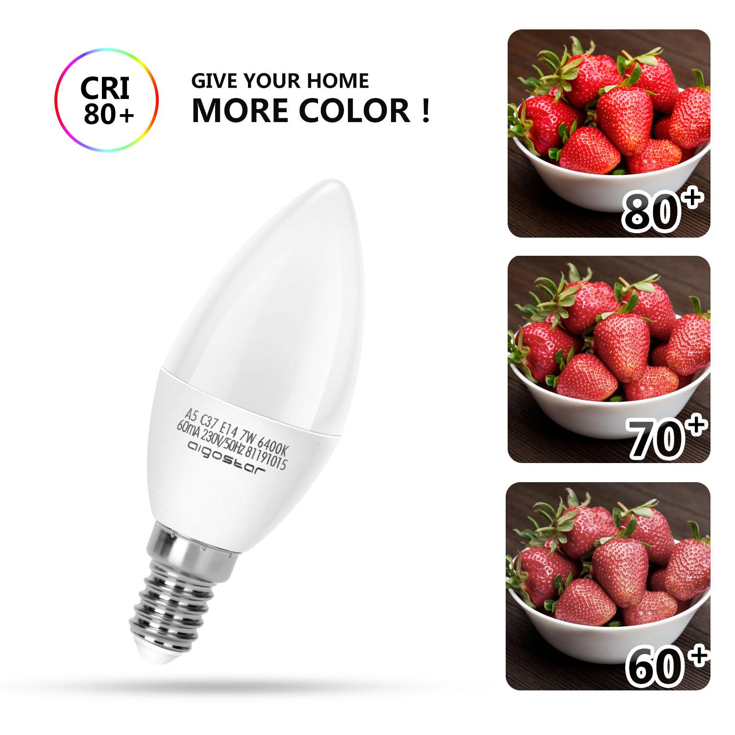 LED E14 C37 7W