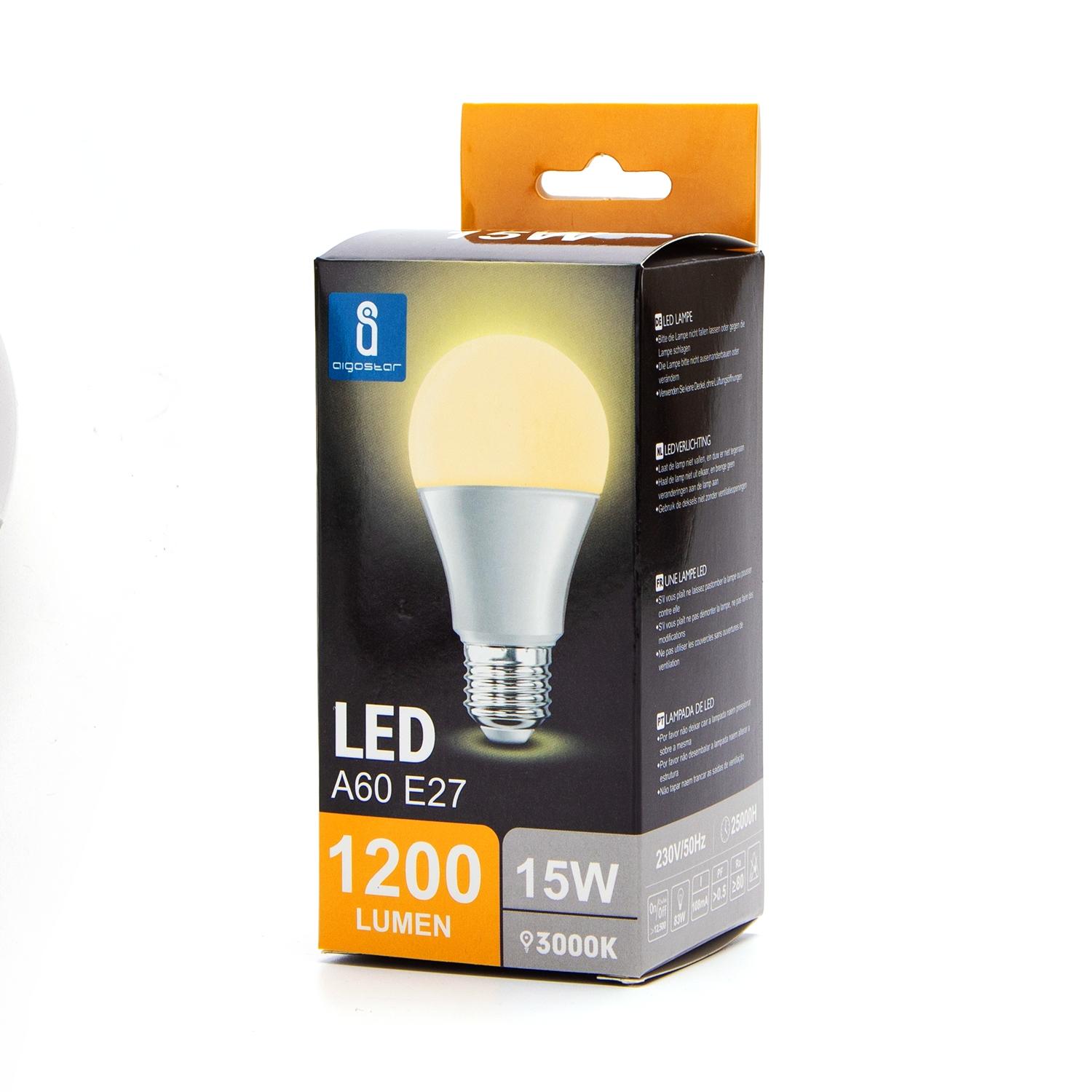 LED A60 E27 15W 3000k (15W,E27,3000K)