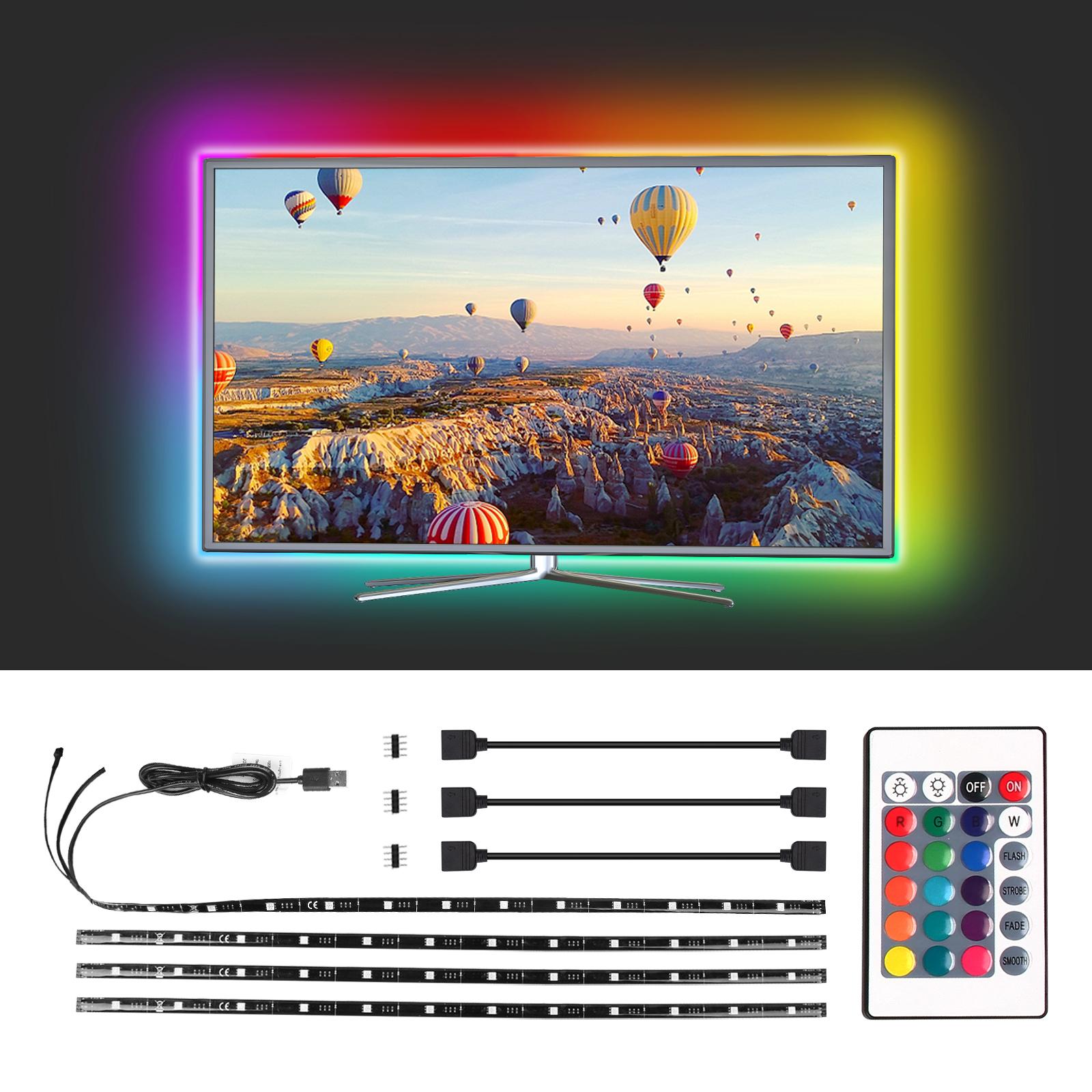 LED Low-voltage Strip Light for TV 4*0.5m RGB