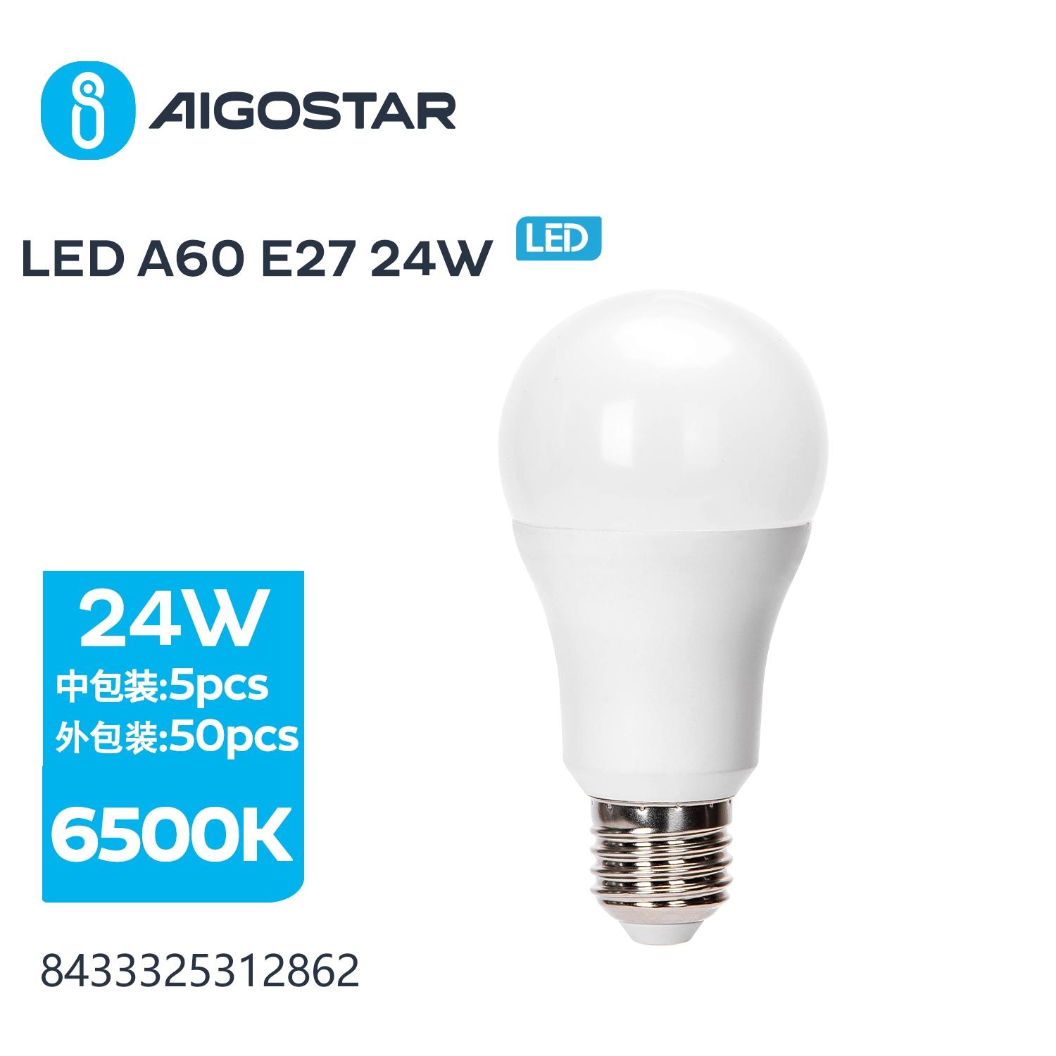 LED A5 A60 E27 24W 6500K