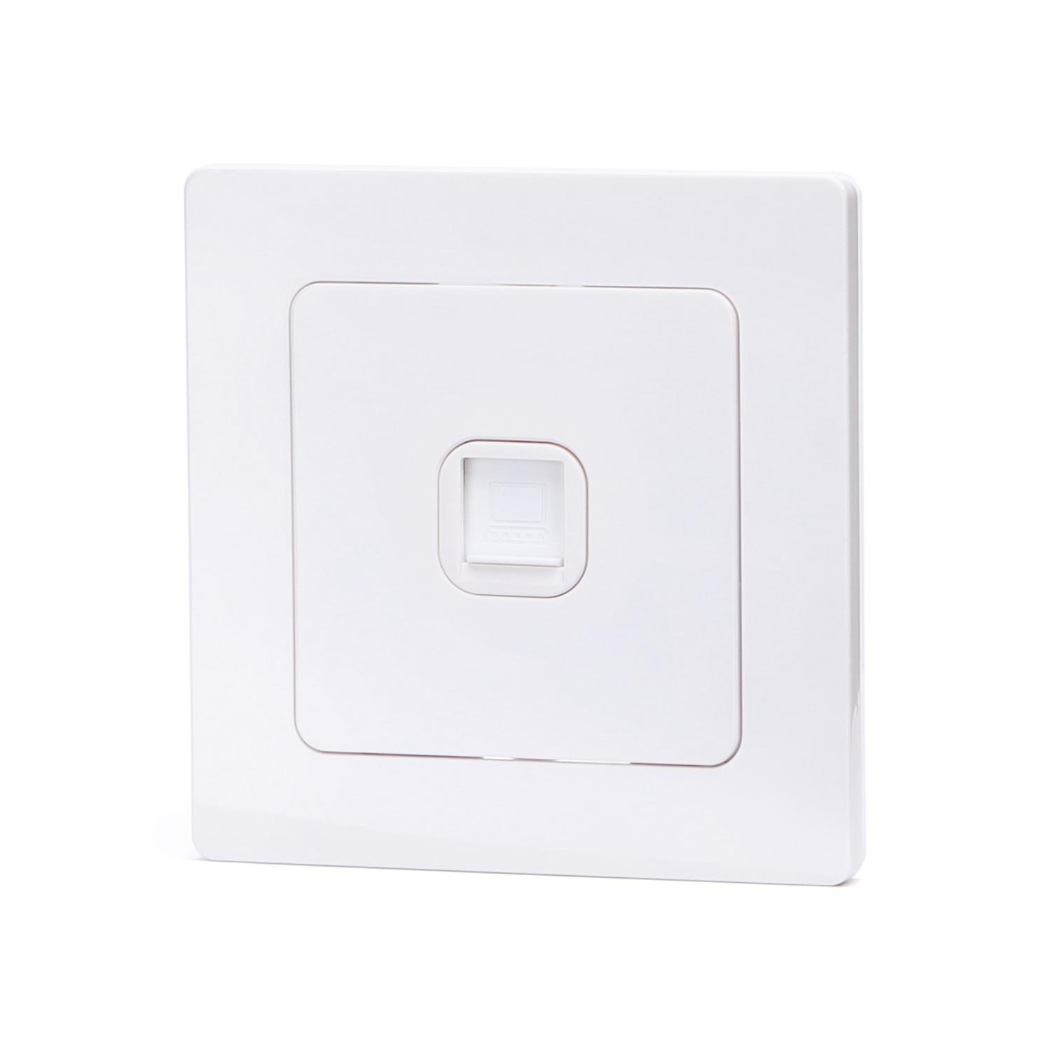 German-French One Way Computer Socket White