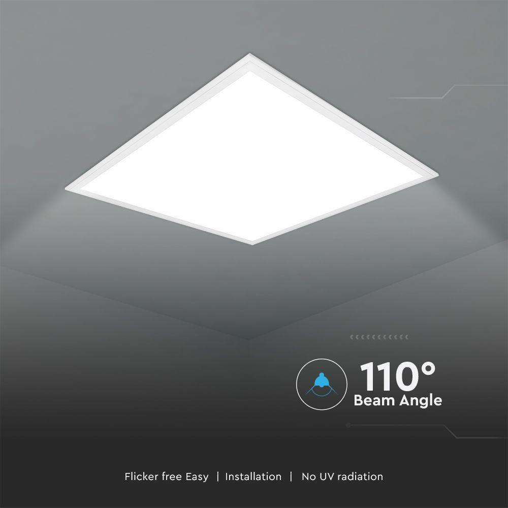 29W Panel LED 600x600mm, Barwa:4000K, HIGH LUMEN, 5 Lat gwarancji, Opakowanie: 6szt., VTAC, SKU 20419