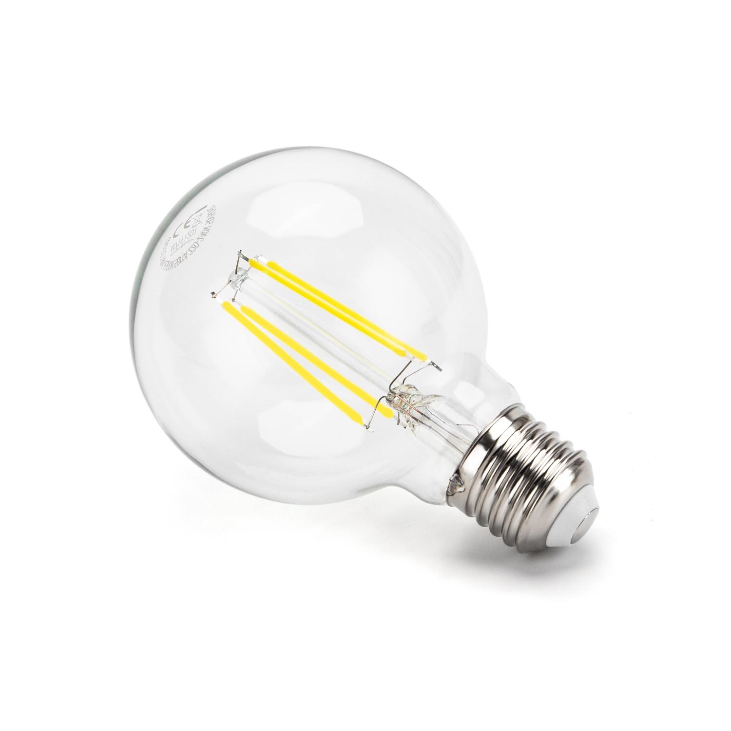 LED Filament Bulb (Clear) G80 E27 4W