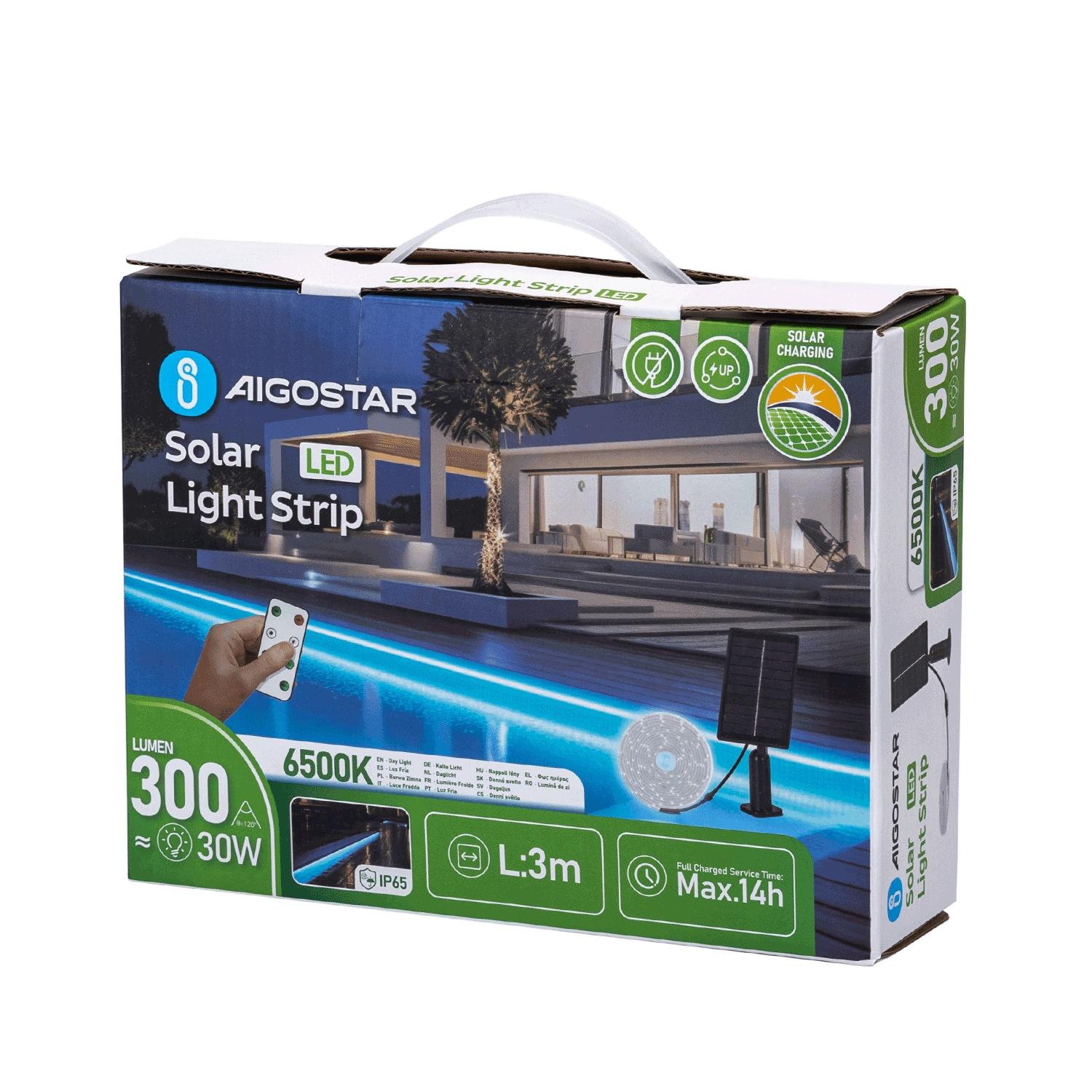 Solar light strips 30W IP65