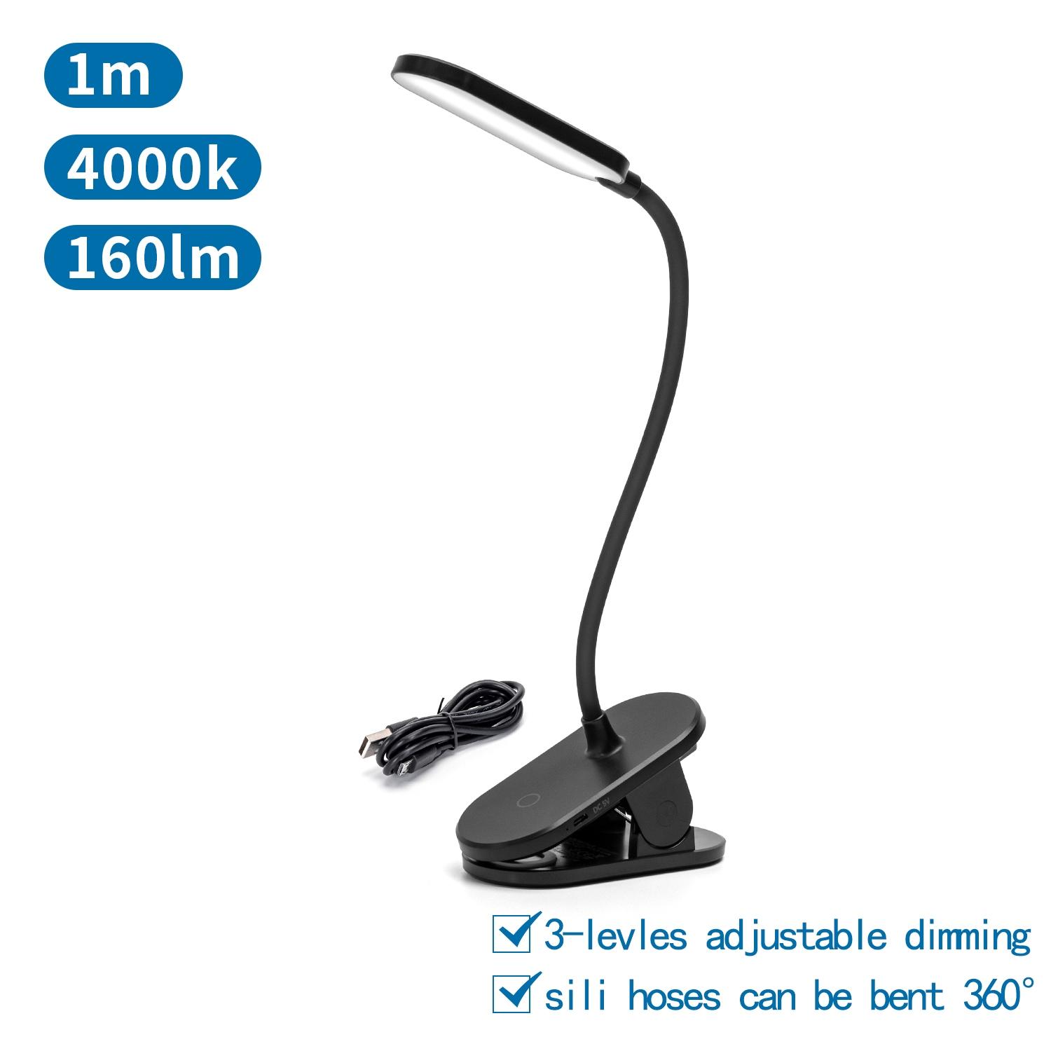 Lampa zaciskowa LED (ładowalna) (2.5W,4000K)