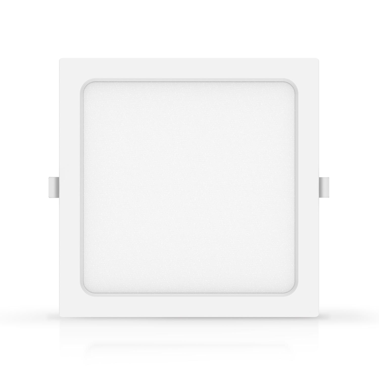 E6 LED  Flush-mounted Square Downlight 20W White Light