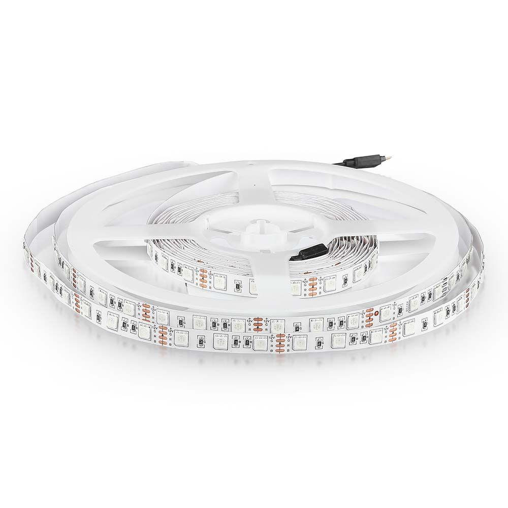 VT-5050 60 11W/M LED STRIP LIGHT BLUE IP20 (5M/ROLL)(PRICE PER M)