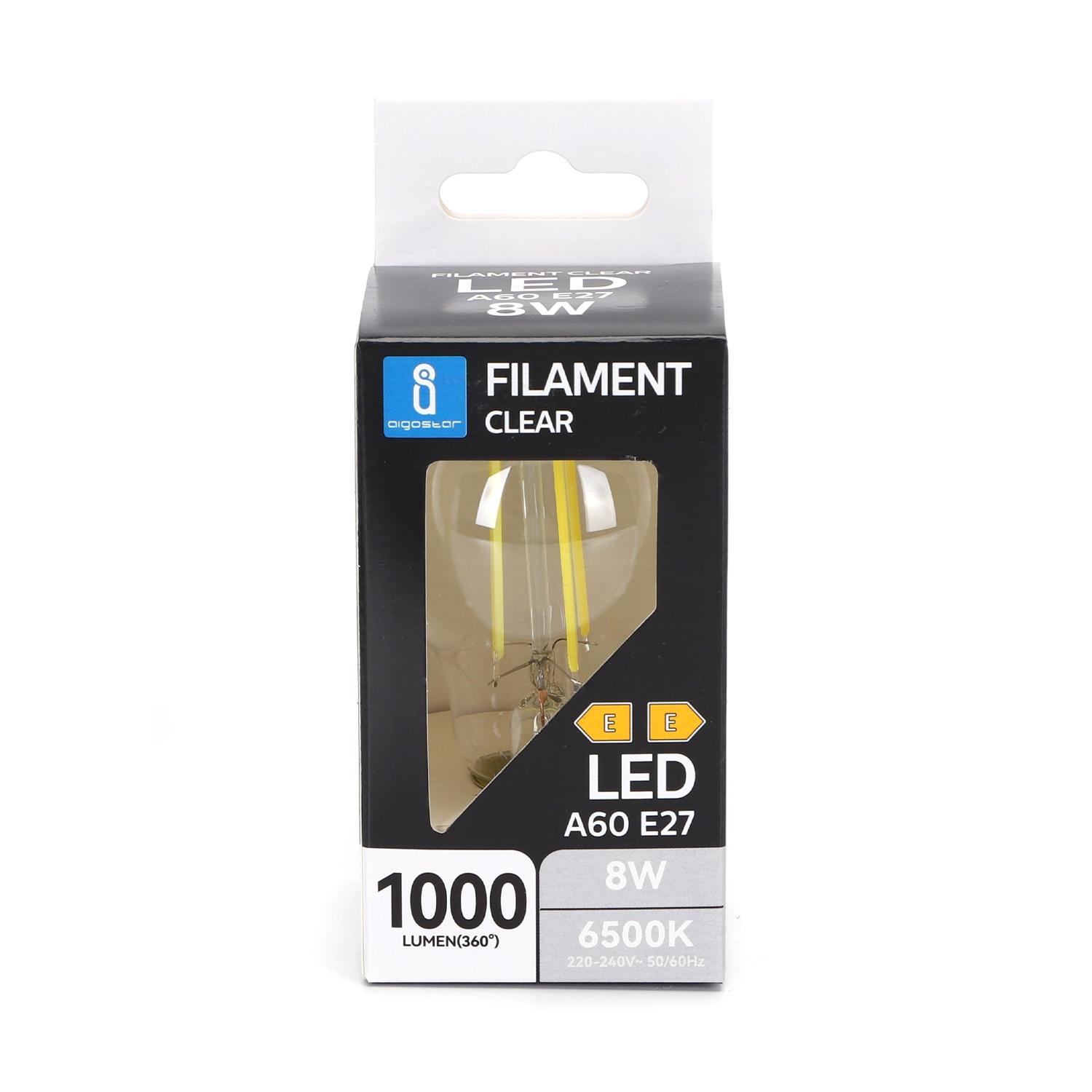 LED filament lamp A60