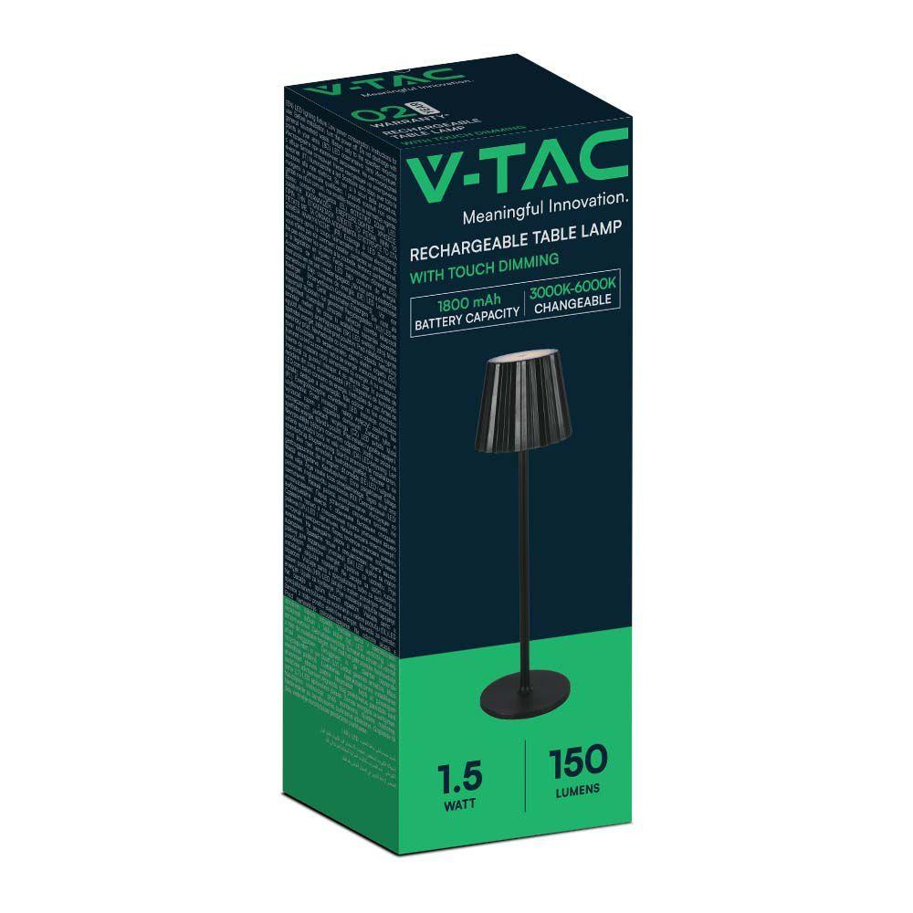 VT-1028 4W LED TABLE LAMP 3IN1 BLACK