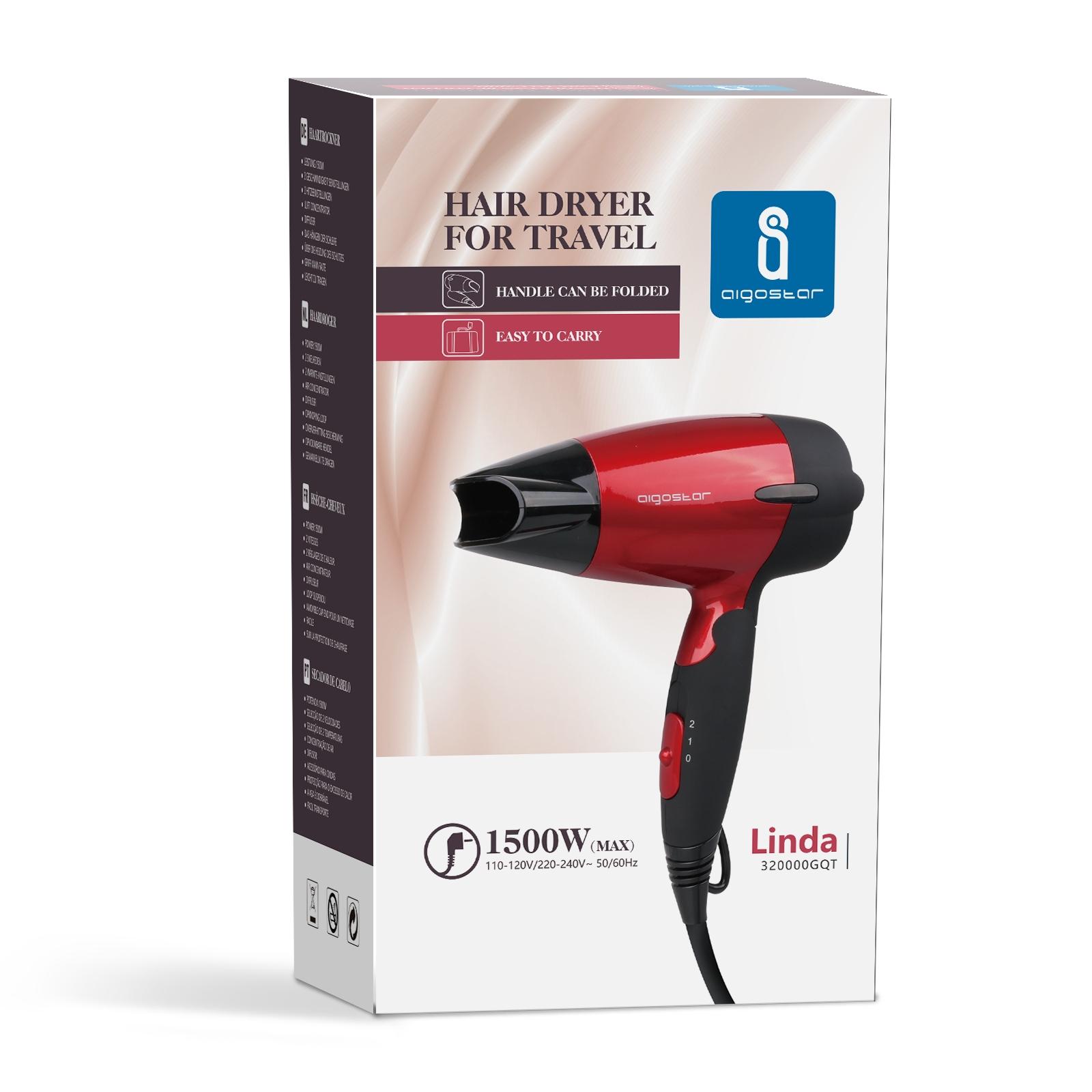 1500W Travel Hair Dryer