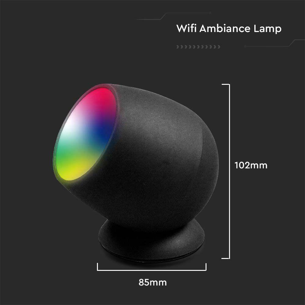 VT-5152 2.2W LED AMBIANCE LAMP COMPATIBLE WITH AMAZON ALEXA & GOOGLE HOME RGB+WW+CW