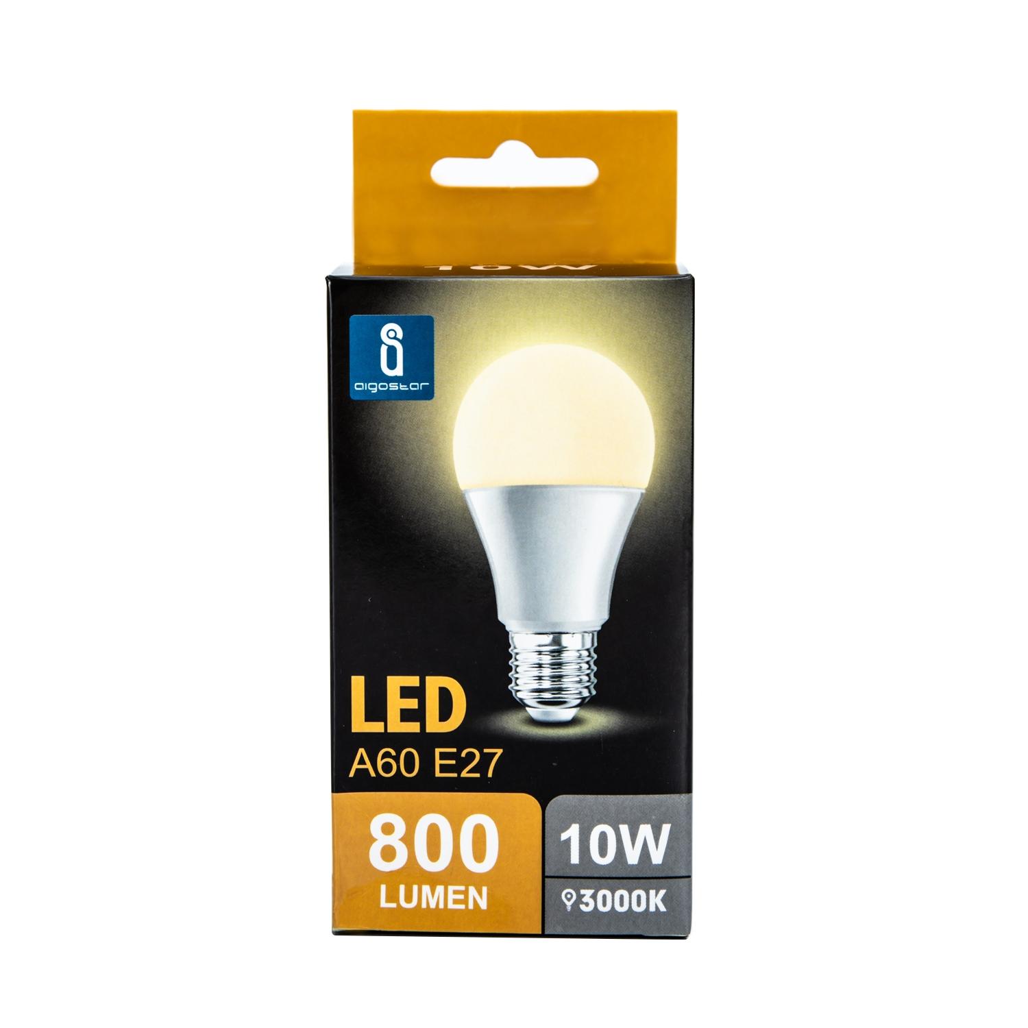 LED A60 E27 10W 3000k (10W,E27,3000K)