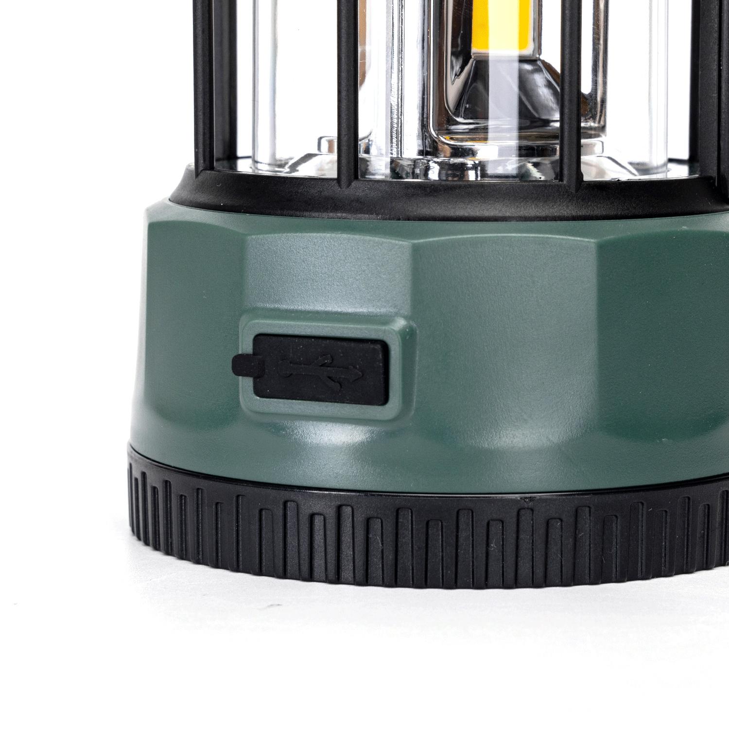 Camping lantern dimmable with knob rechargeable