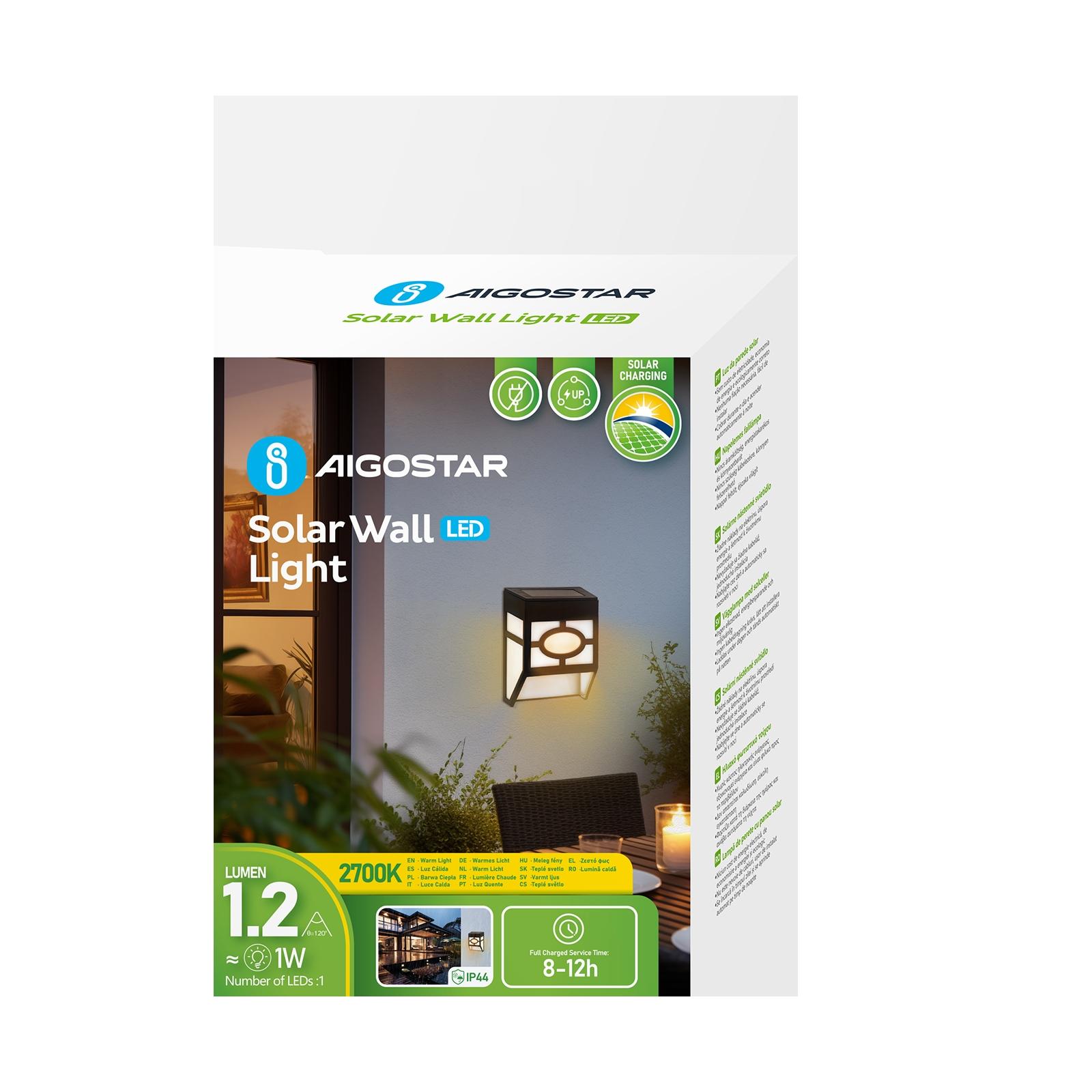 Solar wall lights 0.006W IP44