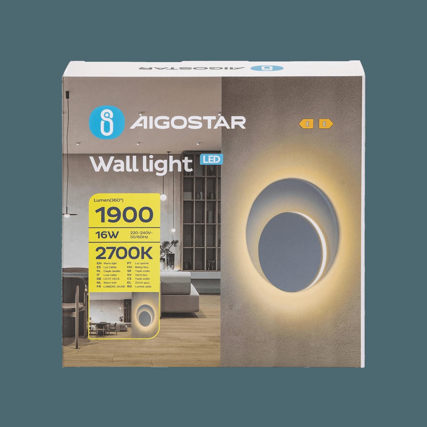 WALL LIGHT BACKLIT SERIES CIRCULAR 2700K