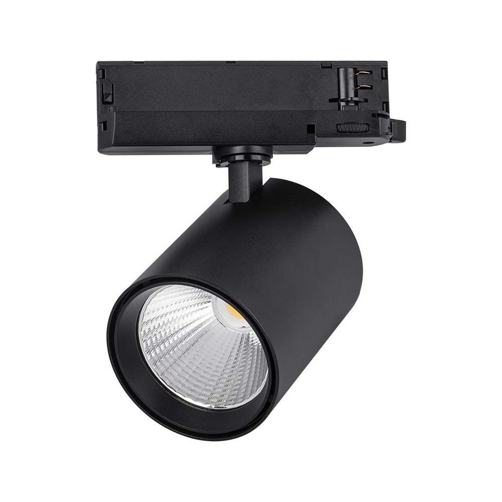 35W Lampa LED na szynoprzewód, Aluminiowa, Barwa: 4000K, Obudowa: Czarna , VTAC, SKU 10281